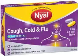IGA Nyal Cough, Cold & Flu Day & Night Tablets offer