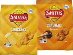 IGA Smith’s Crackers 160g or Nobby’s Beef Jerky 25g Selected Varieties offer