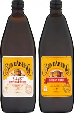 IGA Bundaberg Brewed Drink Selected Varieties offer
