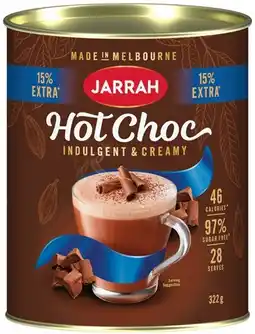 IGA Jarrah Hot Chocolate Powder offer