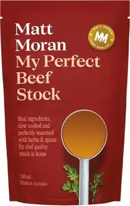 IGA Matt Moran Stock Selected Varieties offer