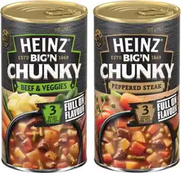 IGA Heinz Big’N Chunky Soup Selected Varieties offer