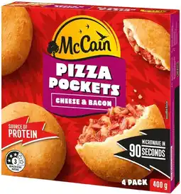 IGA McCain Pizza Pockets Selected Varieties offer