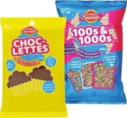 IGA Dollar Choclettes 150g or 100’s & 1000’s 190g offer