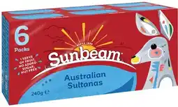 IGA Sunbeam Sultana Snack offer