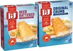 IGA I&J Australian Hoki Crumb or Beer Battered 425g Selected Varieties offer