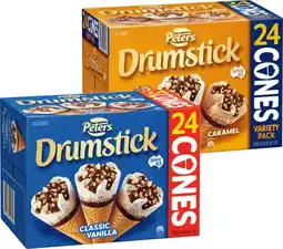 IGA Peters Drumstick or Summer Faves 24 Pack Selected Varieties offer
