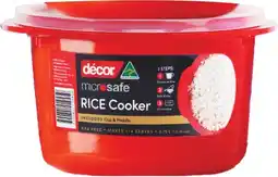 IGA Décor MicroSafe Rice Cooker offer