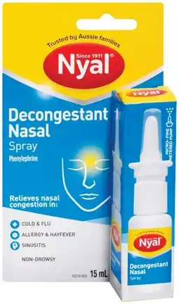 IGA Nyal Decongestant Nasal Spray offer
