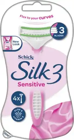 IGA Schick Silk 3 Sensitive Disposable Razors offer