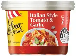 IGA Latina Fresh Pasta Sauce Selected Varieties offer