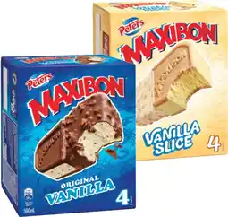 IGA Peters Maxibon, Nestlé Kit Kat or Oreo Ice Cream 4 Pack Selected Varieties offer