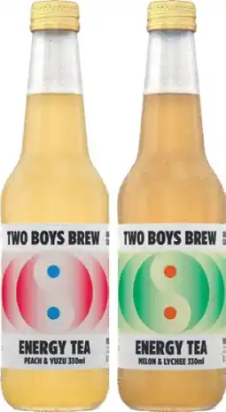 IGA Two Boys Brew Energy Tea Selected Varieties offer