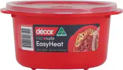 IGA Décor Microsafe Round Container offer