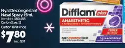 C-Store Distribution Nyal Decongestant Nasal Spray offer