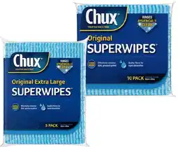 IGA Chux Original or Giant Superwipes 5‑10 Pack offer