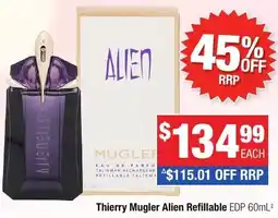 Direct Chemist Outlet Thierry Mugler Alien Refillable EDP offer