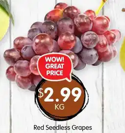 Spudshed Red Seedless Grapes offer