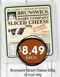Spudshed Brunswick Sliced Cheese offer