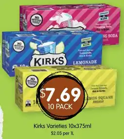 Spudshed Kirks Varieties offer