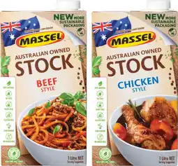 IGA Massel Liquid Stock Selected Varieties offer