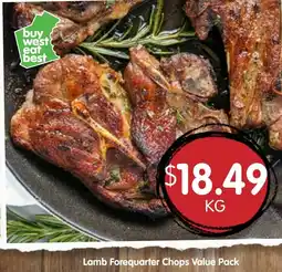 Spudshed Lamb Forequarter Chops offer