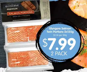 Spudshed Glyngore Salmon Twin Portions offer