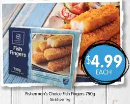 Spudshed Fisherman's Choice Fish Fingers offer
