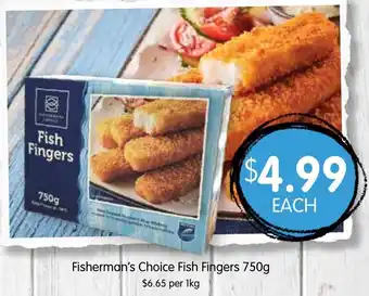 Spudshed Fisherman's Choice Fish Fingers offer