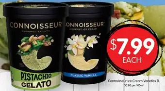 Spudshed Connoisseur Ice Cream Varieties offer