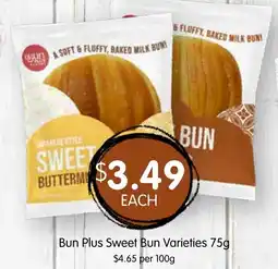 Spudshed Bun Plus Sweet Bun offer