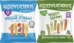 IGA Kiddylicious Veggie Straws Selected Varieties offer