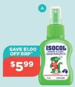 Your Local Pharmacy Rubbing Alcohol Antiseptic offer