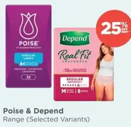 Your Local Pharmacy Poise & Depend offer