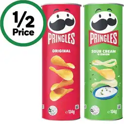 Woolworths Pringles Potato Chips offer