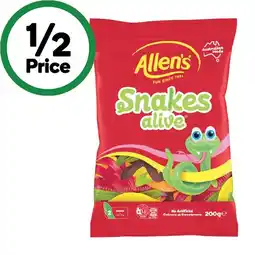 Woolworths Allen’s Medium Bags offer