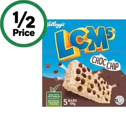 Woolworths Kellogg’s LCMs Bars offer