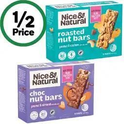 Woolworths Nice & Natural Nut Bars offer