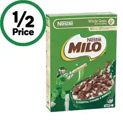 Woolworths Nestlé Milo Cereal offer