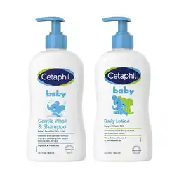 Woolworths Cetaphil Baby Gentle Wash & Shampoo 400ml or Baby Daily Lotion 400ml offer