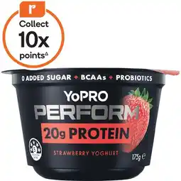 Woolworths YoPRO Perform Yoghurt Pots – From the Fridge offer
