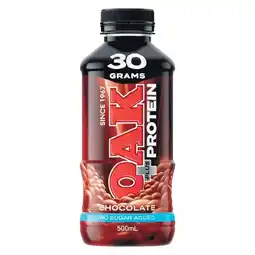 Woolworths Oak Plus Protein Flavoured Milk – From the Fridge offer