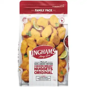 Woolworths Ingham’s Chicken Varieties offer