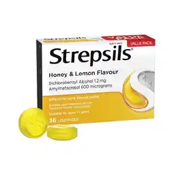 Woolworths Strepsils Double Antibacterial Soothing Throat Lozenge offer