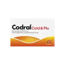 Woolworths Codral Cold & Flu Tablets~ – Limit of 2 per Customer offer