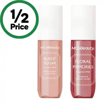 Woolworths MCoBeauty Fragrance Mist offer