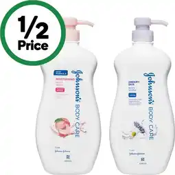Woolworths Johnson’s Body Wash offer