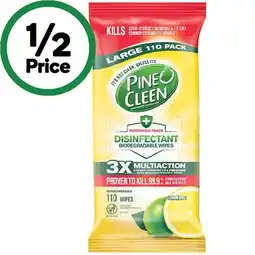 Woolworths Pine O Cleen Disinfectant Wipes offer