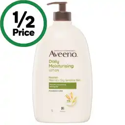 Woolworths Aveeno Daily Moisturising Body Lotion offer