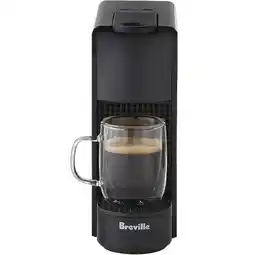 Woolworths Nespresso Essenza Mini Coffee Machine by Breville Black offer
